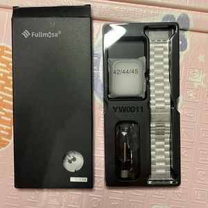 Silver watch band 42/44/45mm